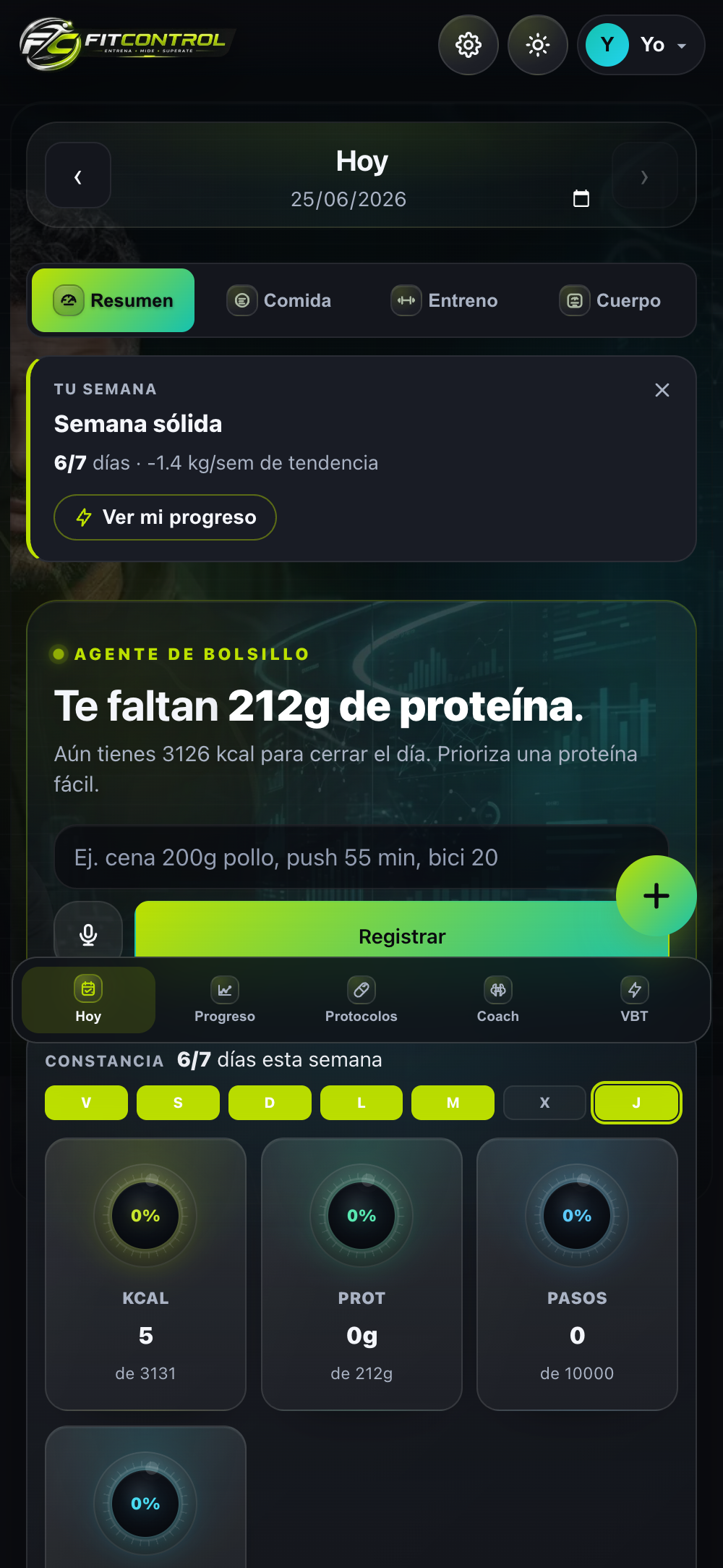 App FitControl